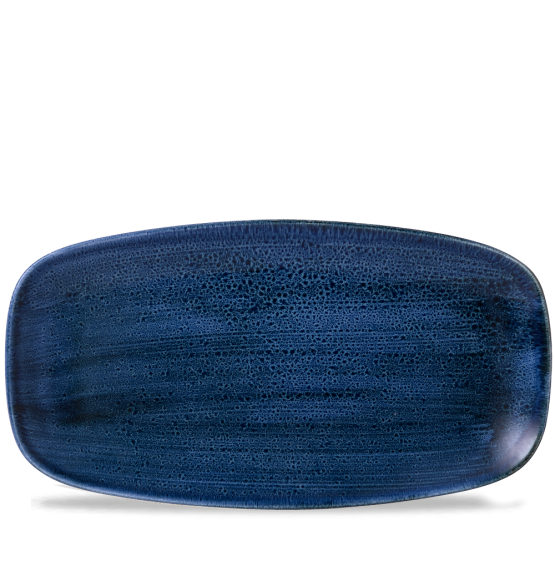 Plume Ultramarine Chefs' Oblong Plate No 4